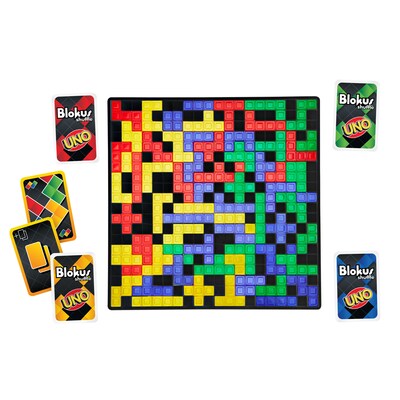 Mattel Blokus Shuffle: UNO Edition (GXV91)