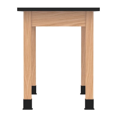 Diversified Woodcrafts School Classroom Rectangular Science Lab Table, 48 x 24, Oak (C7106K30N)