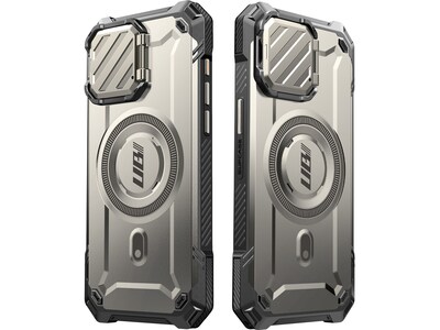 SUPCASE Unicorn Beetle MAG XT MagSafe Rugged Case for iPhone 15 Pro Max, Shock-Absorbing, Titan Gray