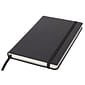 C.R. Gibson Journal, 5" x 8.25", Narrow Ruled, Black, 192 Pages (MJ5-0001)