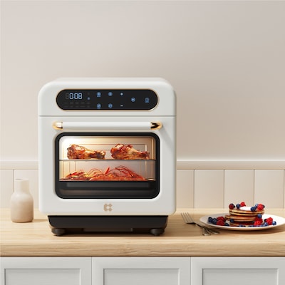 Ciarra Nosh 8-in-1 Steam Oven, Ivory Mist (CASO12W)