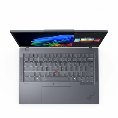 Lenovo ThinkPad T14 Gen 6 14" AI Laptop, Copilot+ PC, AMD Ryzen AI 5 PRO 340, 2.0 GHz, 16GB RAM, 256GB SSD, Windows 11 Pro, Gray