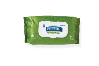 Medline  Wet Bathing Wipes, Aloe Scent, 816/Carton (MSC263754)