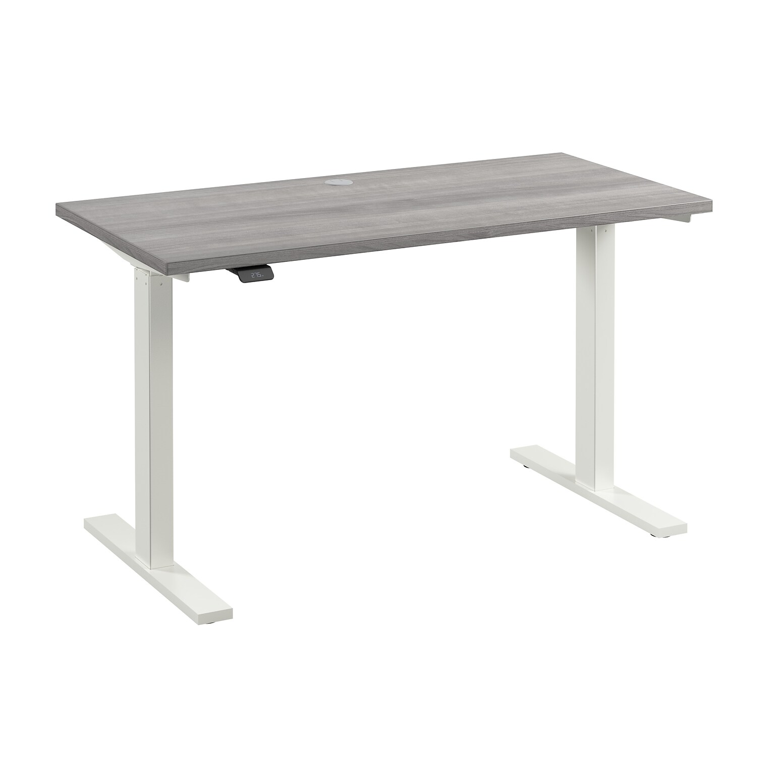 Bush Business Furniture Move 60 Series 48W Electric Adjustable Standing Desk, Platinum Gray (M6S4824PGWK)