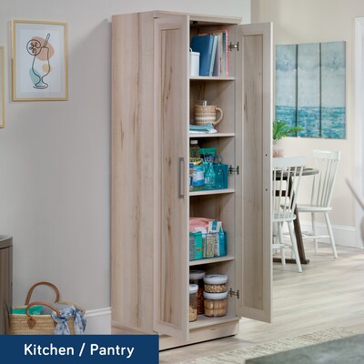 Sauder HomePlus 71H Storage Cabinet with 5 Shelves, Pacific Maple (430334)