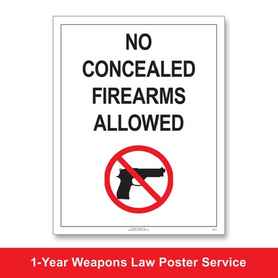 ComplyRight Weapons Law Poster Service, Missouri (U1200CWPMO)