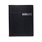 2024 House of Doolittle 8.5" x 11" Weekly Appointment Book, Black (272-02-24)