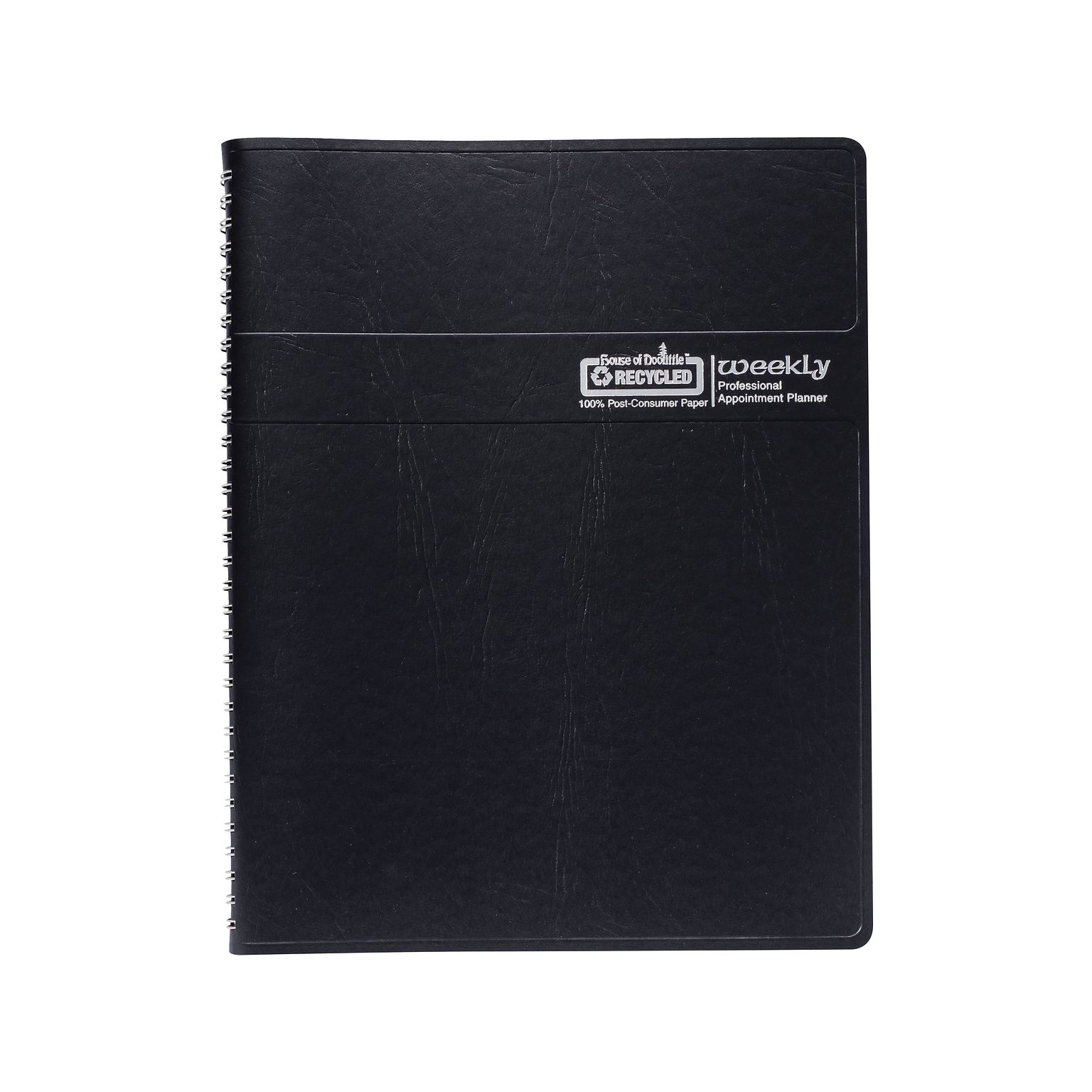 2024 House of Doolittle 8.5 x 11 Weekly Appointment Book, Black (272-02-24)