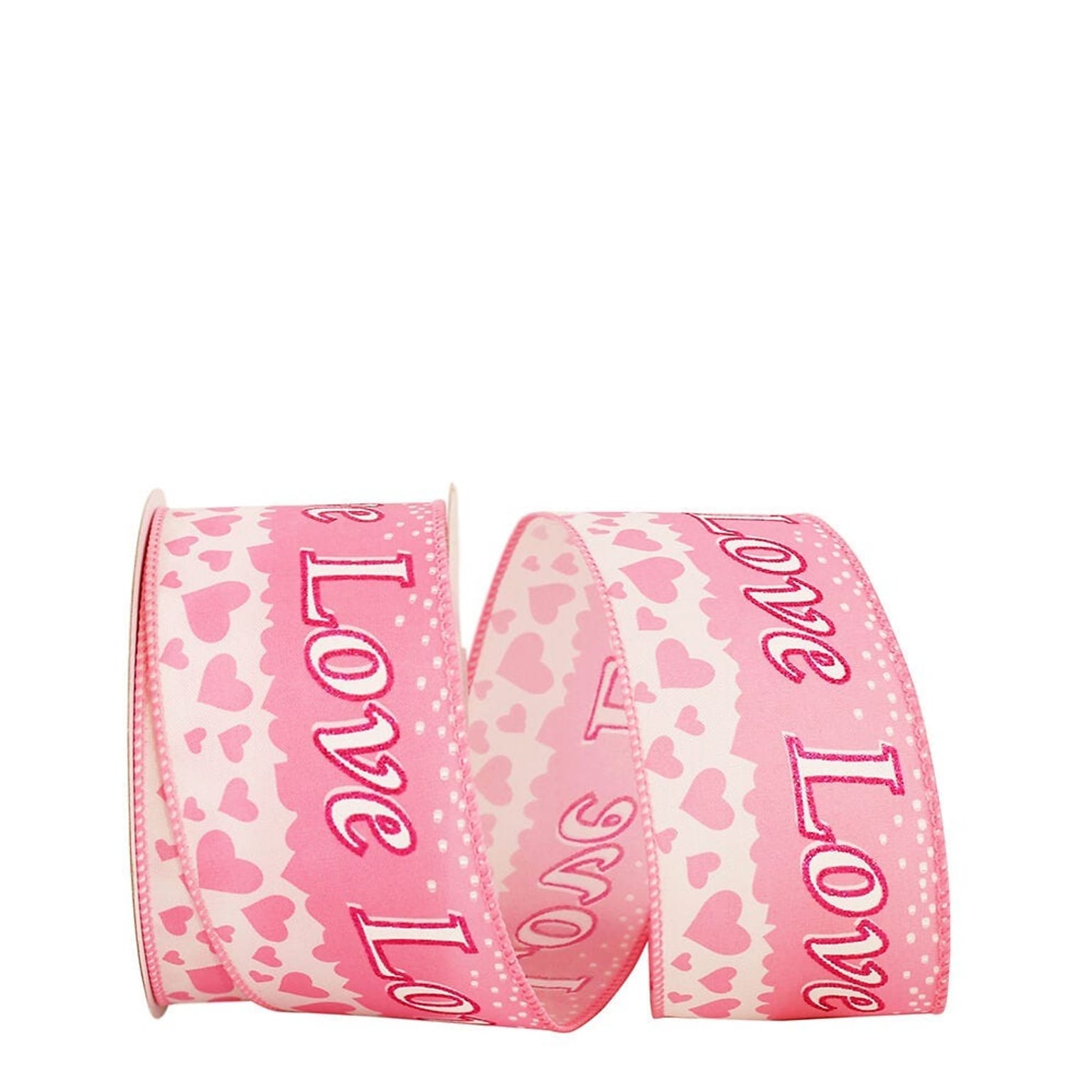 JAM Paper Love Ribbon, Pink (52640340676)