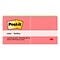 Post-it® Notes, 3 x 3, Poptimistic Collection, Lined, 100 Sheets/Pad, 6 Pads/Pack (630-6AN)