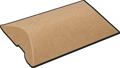 JAM Paper Gift Boxes, Brown Kraft, 25/Pack (CB-KPB100)