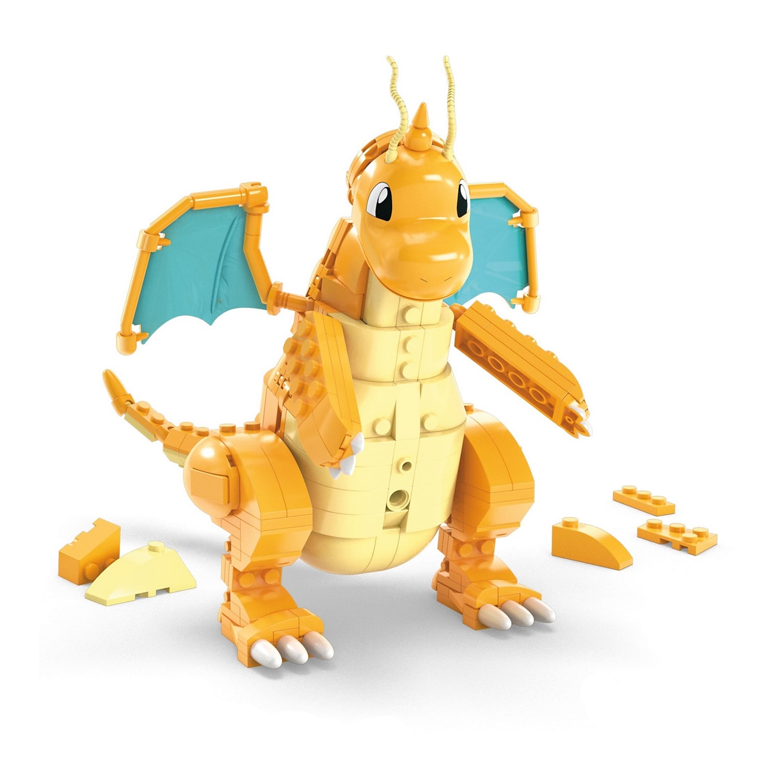 MEGA Pokémon Dragonite Building Toy Set, 388 Pieces (HKT25)