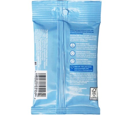 Neutrogena Makeup Remover Wipes, 7 Wipes/Pack, 12 Packs/Dispensit Box, 12 Dispensit Boxes/Carton