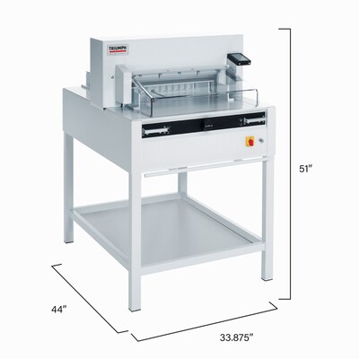 Triumph 5255 20 3/8 Guillotine Paper Cutter, White (CU0490)