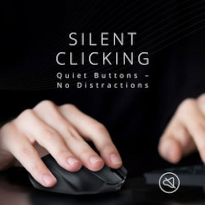 Kensington Pro Fit Ergo MY435 EQ Wireless Mouse, Black (K72501NA)