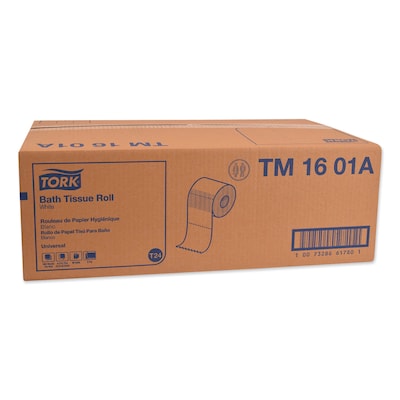 Tork Universal Recycled Toilet Paper, 2-Ply, White, 500 Sheets/Roll, 48 Rolls/Carton (TM1601A)