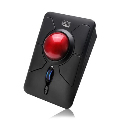 Adesso iMouse T50 Wireless Optical Mouse, Red/Black