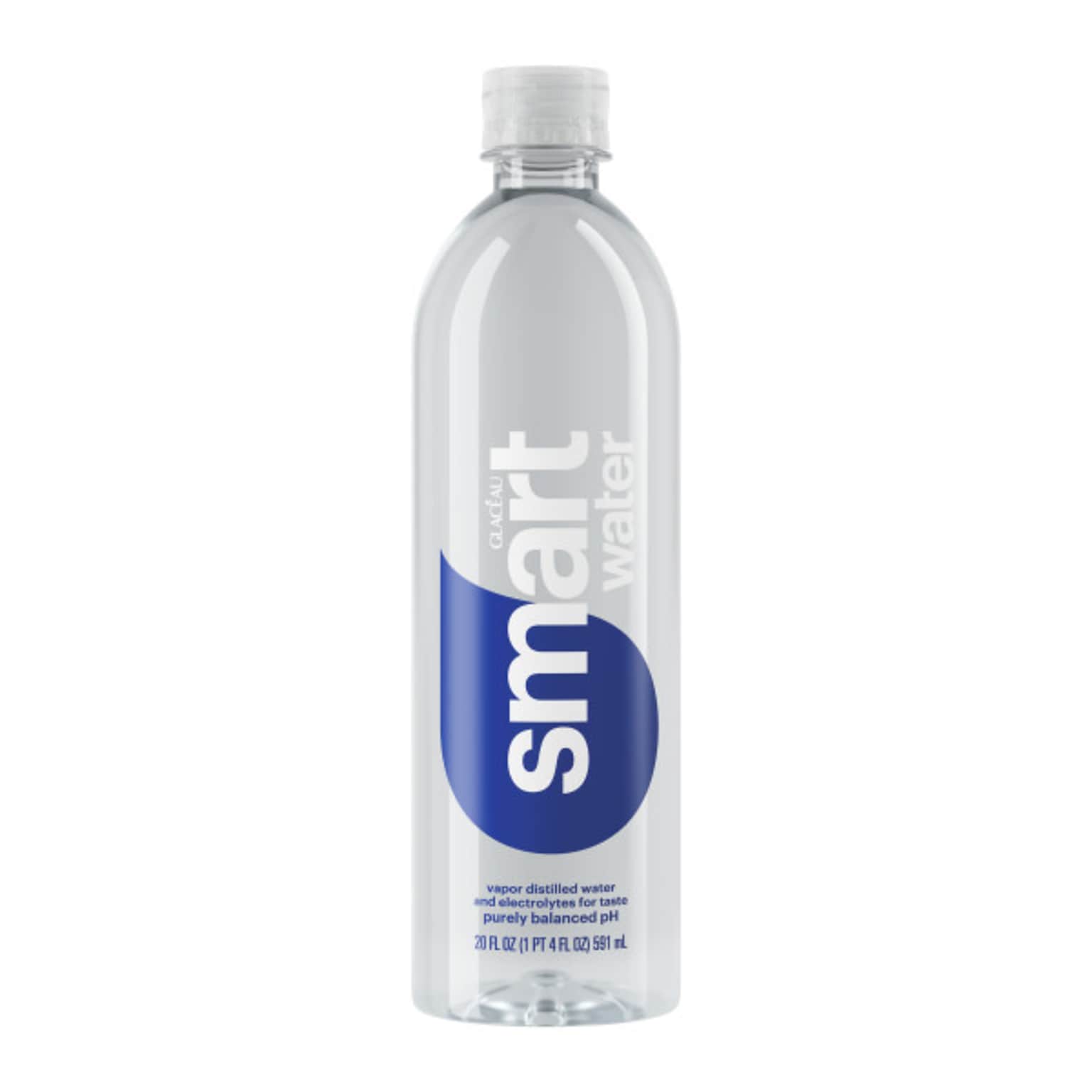 Smartwater Distilled Water, 20 oz., 24/Carton (A3T505010)