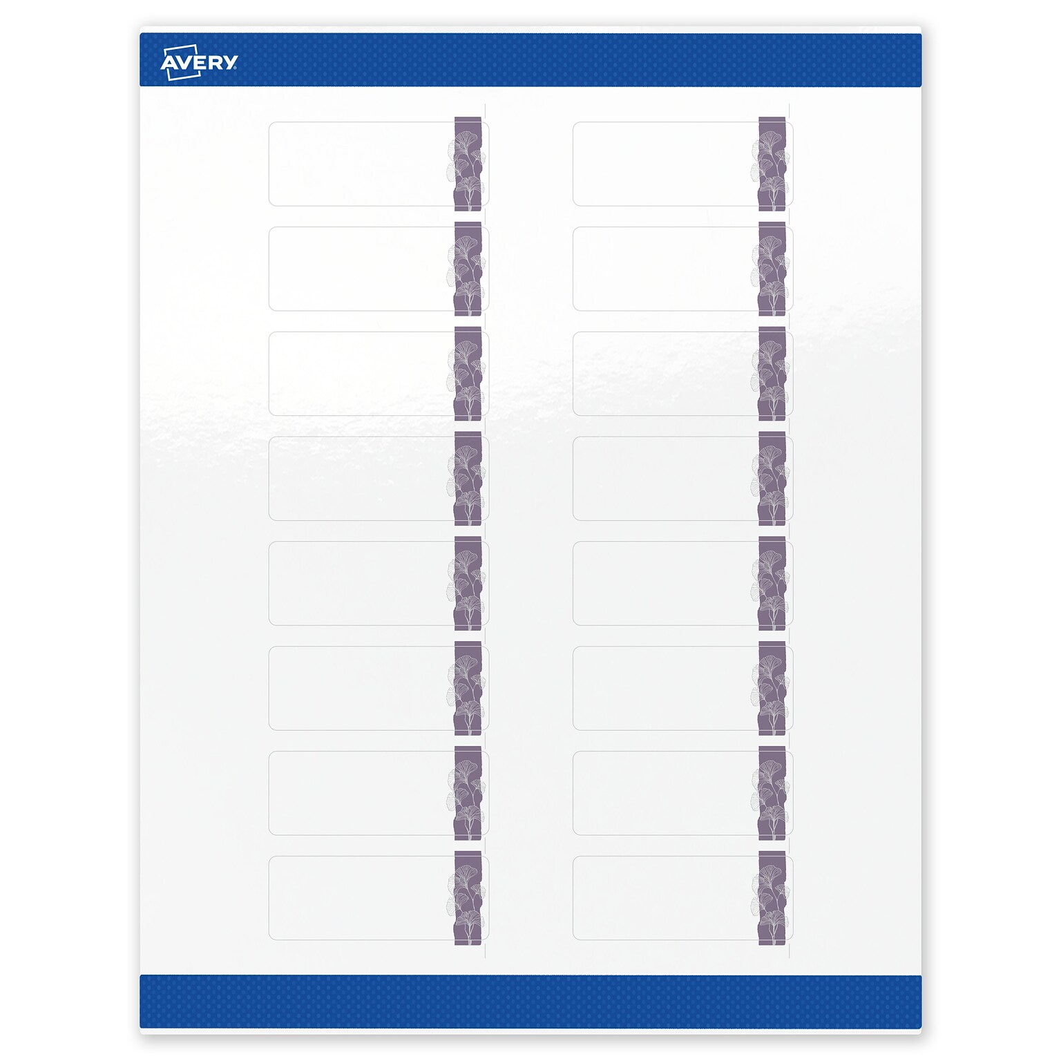 Avery Laser/Inkjet Rectangle Multipurpose Labels, 1 x 2-5/8, White, 160/Pack (S00-F4N)