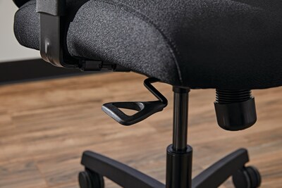 HON Convergence Fabric Task Chair, Adjustable Arms, Black (HONCMY1AACCF10N)