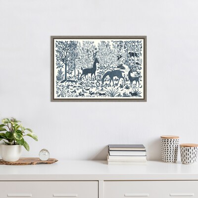Amanti Art Forest Life I by Miranda Thomas Framed Canvas Wall Art Print, 23" x 16" (A42674078919)