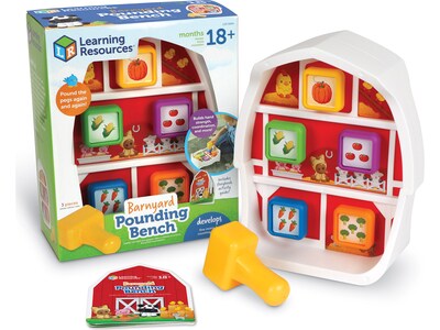 Learning Resources Barnyard Pounding Bench (LER3064)