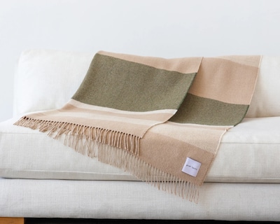 Haus Alpaca Blanket - Desert