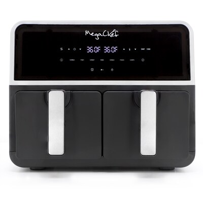 MegaChef Dual Zone Air Fryer, 4.8 Quart (938122567M)
