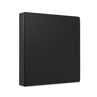 Staples 2 3-Ring Non-View Binder, Black (ST26587-CC)