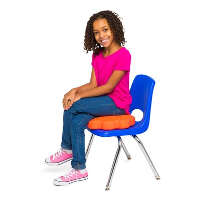 Bouncy Bands Flower Sensory Wiggle Seat, Rose (BBAWSSFLRE)