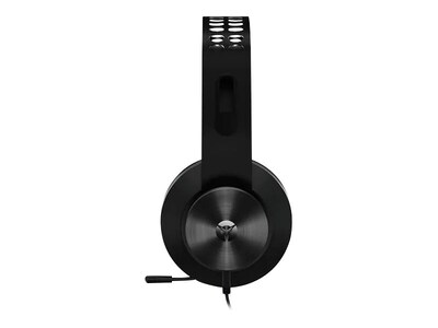 Lenovo Legion H300 Noise Canceling Stereo Gaming Over-the-Ear Headset, 3.5mm, Black (GXD0T69863)