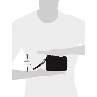 Vera Bradley Clip & Zip Mini Pouch - Black