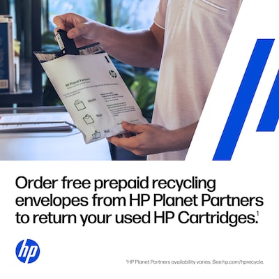 HP 923 Black/Cyan/Magenta/Yellow Standard Yield Ink Cartridges, 4/Pack (6C3Y6LN)