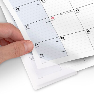 2027-2028 AT-A-GLANCE QuickNotes 18" x 11" Monthly Desk Pad Calendar (SK710-00-27)