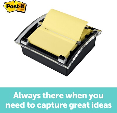 Post-it Pop-up Notes, 3" x 3", Canary Yellow, 100 Sheets/Pad, 12 Pads/Pack (R330-YW)