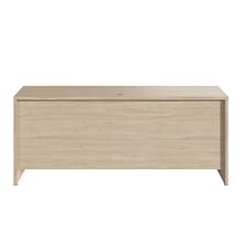 Bush Business Furniture Studio C 72W Credenza Desk, Natural Elm (SCD372NE)