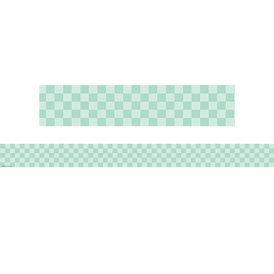 Teacher Created Resources Straight Border Trim, 3 x 2.92, Cool for School, 12/Pack, 6 Packs/Bundle