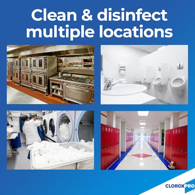 Clorox CloroxPro™ Germicidal Concentrated Bleach, 121 oz., 3/Carton (30966CT)