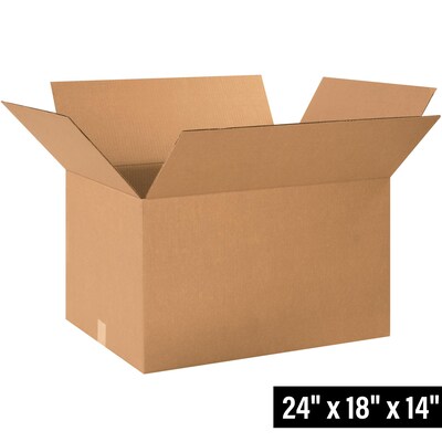 24 x 18 x 14 Shipping Boxes, 32 ECT, 15/Bundle (241814)