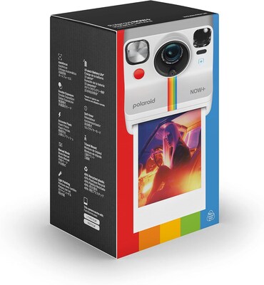 Polaroid Now+ 2nd Generation I-Type Instant Film Bluetooth Connected App Controlled Camera, White (9
