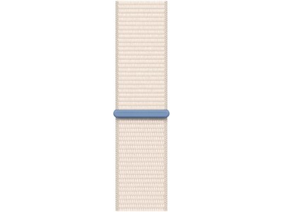 Apple Watch Series 9 (GPS) Smartwatch, 45mm, Starlight Aluminum Case with Starlight Sport Loop  (MR983LW/A)