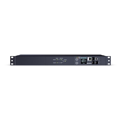 CyberPower 100-120 Switched Power Distribution Unit, 10-Outlet, 1U Rack Mount, Black (PDU44001)