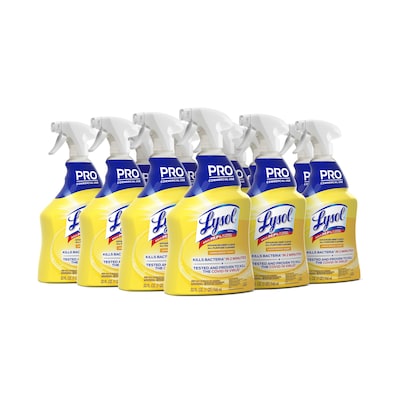 Lysol Professional Advanced Deep Clean Disinfecting All Purpose Cleaner Degreaser, Lemon Breeze Scent, 32 oz. (1920000351)