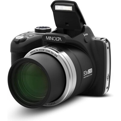 Minolta 16MP/FHD 53x Optical Zoom Bridge Camera
