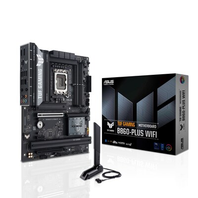 Asus TUF GAMING (Socket LGA1851) ATX Intel Core Ultra Motherboard (TUF GAMING B860-PLUS WIFI)