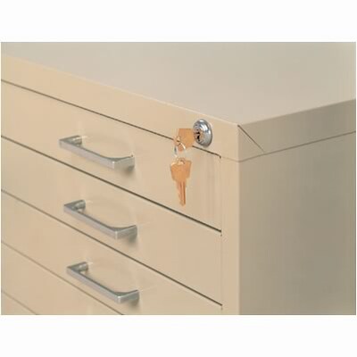 Safco® Lock Kit for the 10-Drawer File