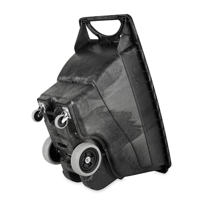 Rubbermaid Commercial Cube Truck, 450 lb. Capacity, Black (FG9T1300BLA)