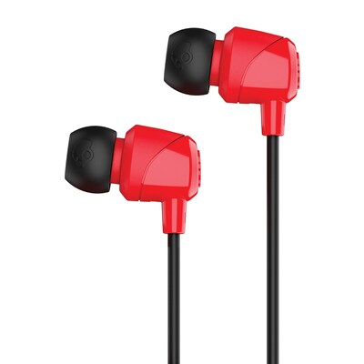 Skullcandy Jib Earbuds with Microphone, Red (S2DUY-L676)