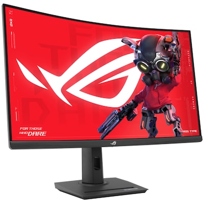 Asus Strix 32 Curved 180 Hz LCD Gaming Monitor, Black (XG32WCS)