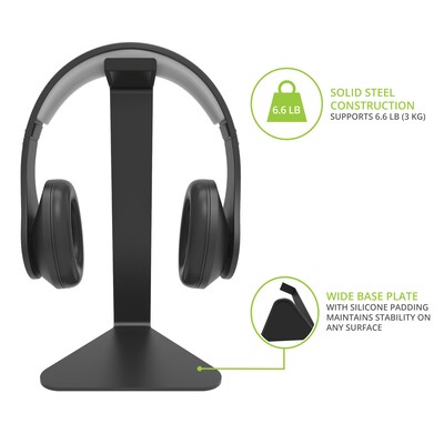 Kanto Universal Headphone Stand, Black (H1)